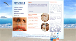 Desktop Screenshot of physiomer.hu